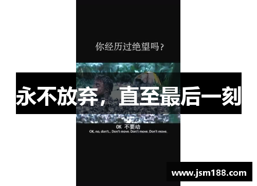 永不放弃,直至最后一刻